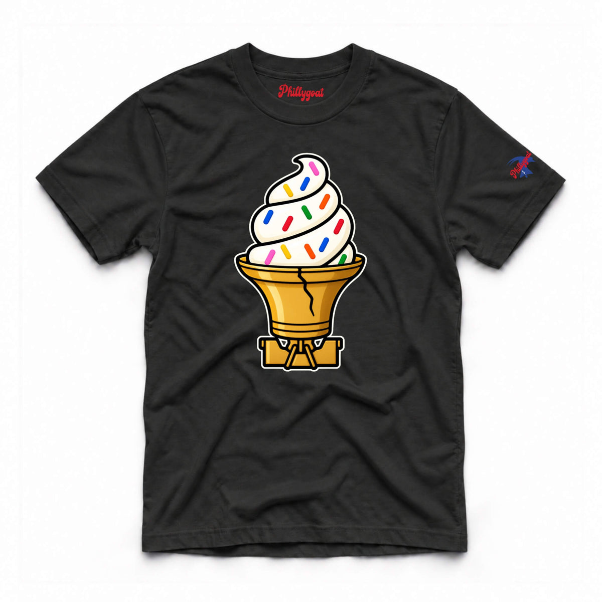 "Liberty Bell Ice Cream Cone with Jimmies" Comfort Colors product image 6