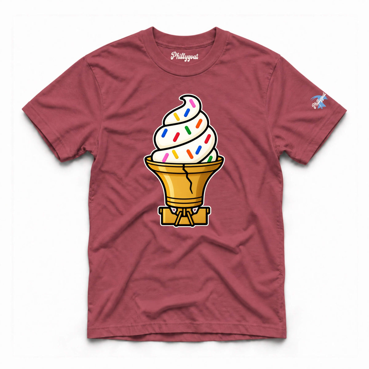 "Liberty Bell Ice Cream Cone with Jimmies" Comfort Colors product image 4