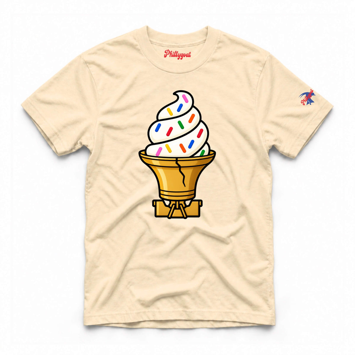 "Liberty Bell Ice Cream Cone with Jimmies" Comfort Colors product image 5