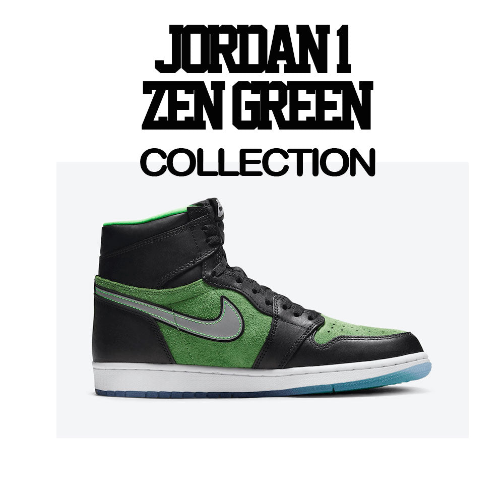 Retro 1 Zen Green Humble Shirt