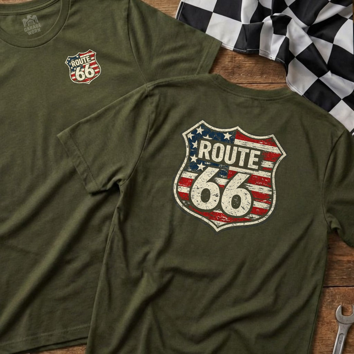 Route 66 Flag
