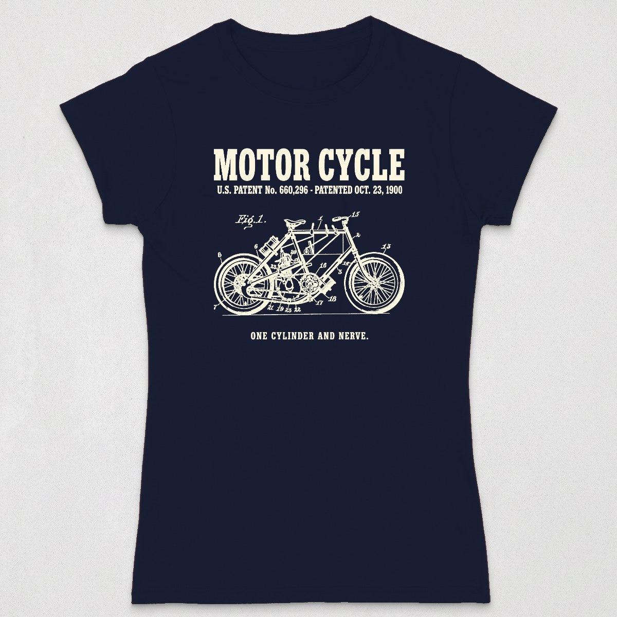 Motor Cycle 1900 Patent (WOMENS) product image 4