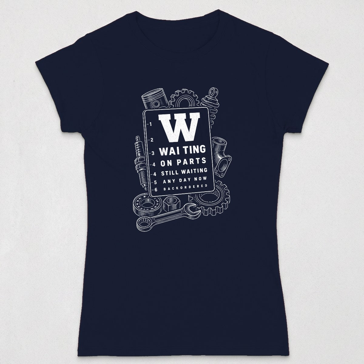 Waiting On Parts Eye Chart (WOMENS) product image 4