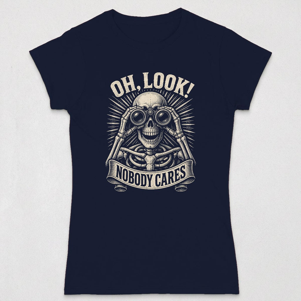 Skeleton Nobody Cares (WOMENS) product image 4