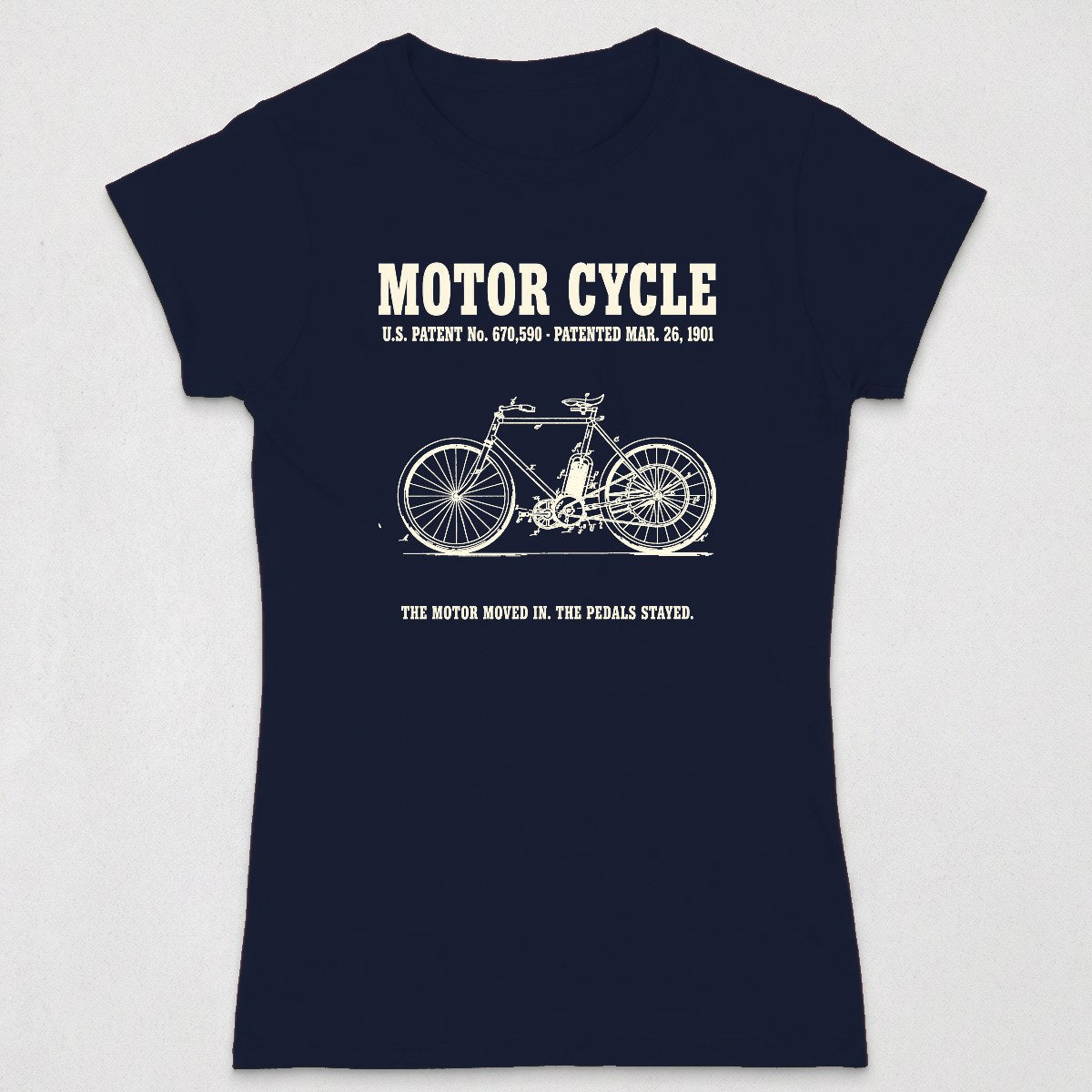 Motor Cycle 1901 Patent (WOMENS) product image 4
