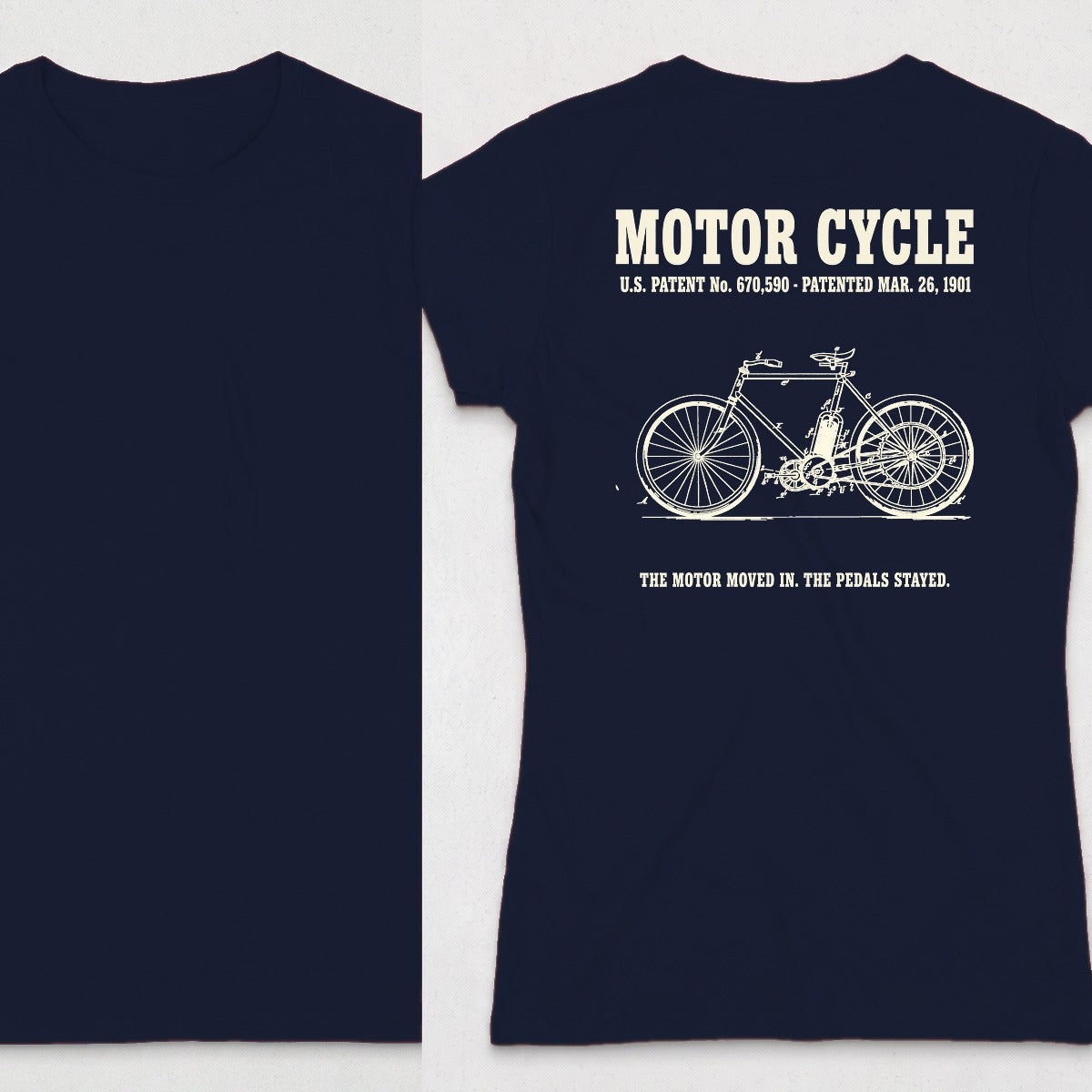 Motor Cycle 1901 Patent (WOMENS) product image 6