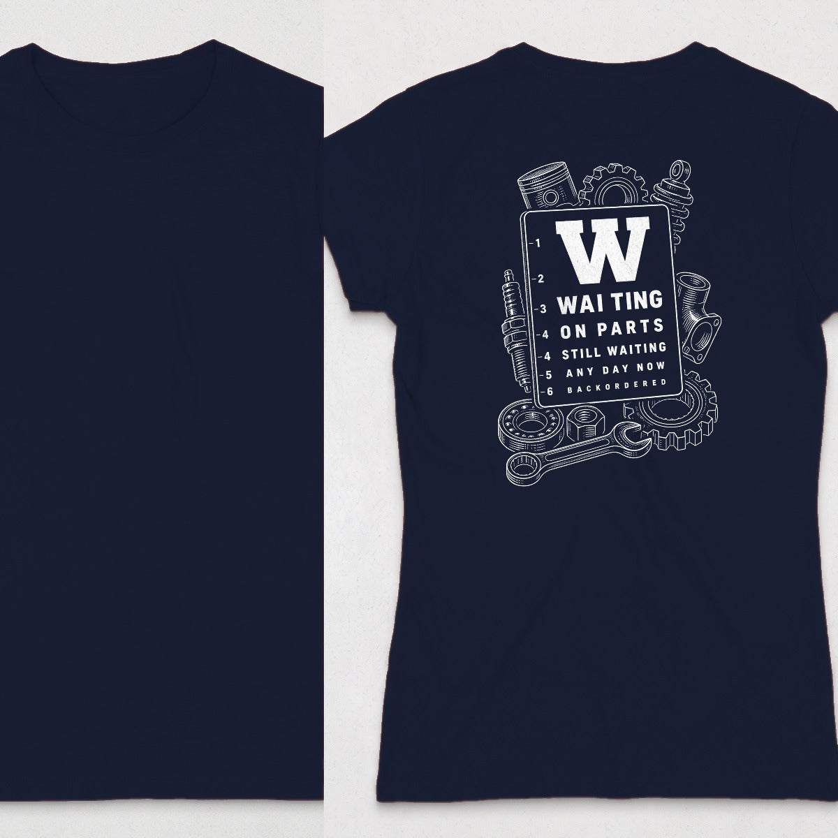 Waiting On Parts Eye Chart (WOMENS) product image 6