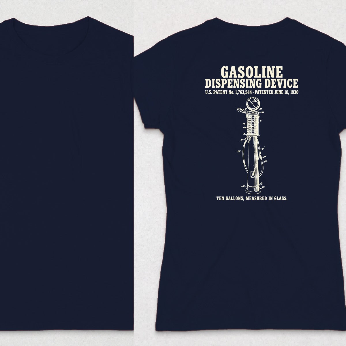 Gasoline Dispensing Device 1930 Patent (WOMENS) product image 6