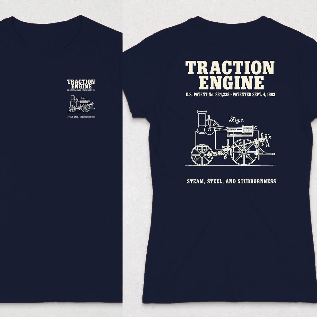 Traction Engine 1883 Patent (WOMENS) product image 5