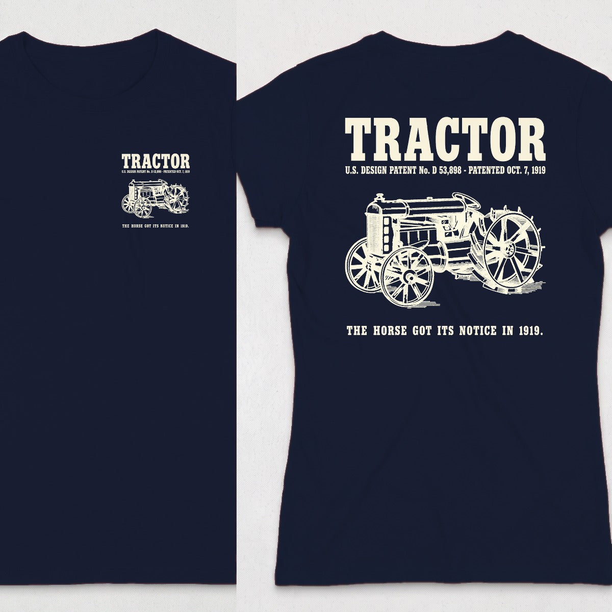 Tractor 1919 Patent (WOMENS) product image 5