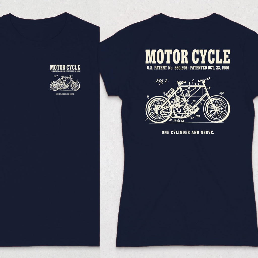 Motor Cycle 1900 Patent (WOMENS) product image 5