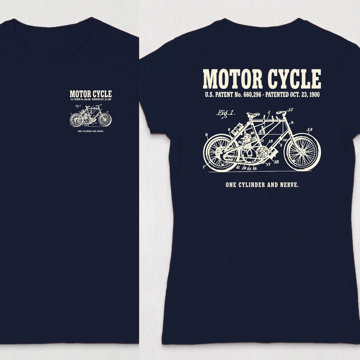 Motor Cycle 1900 Patent (WOMENS) product image 5