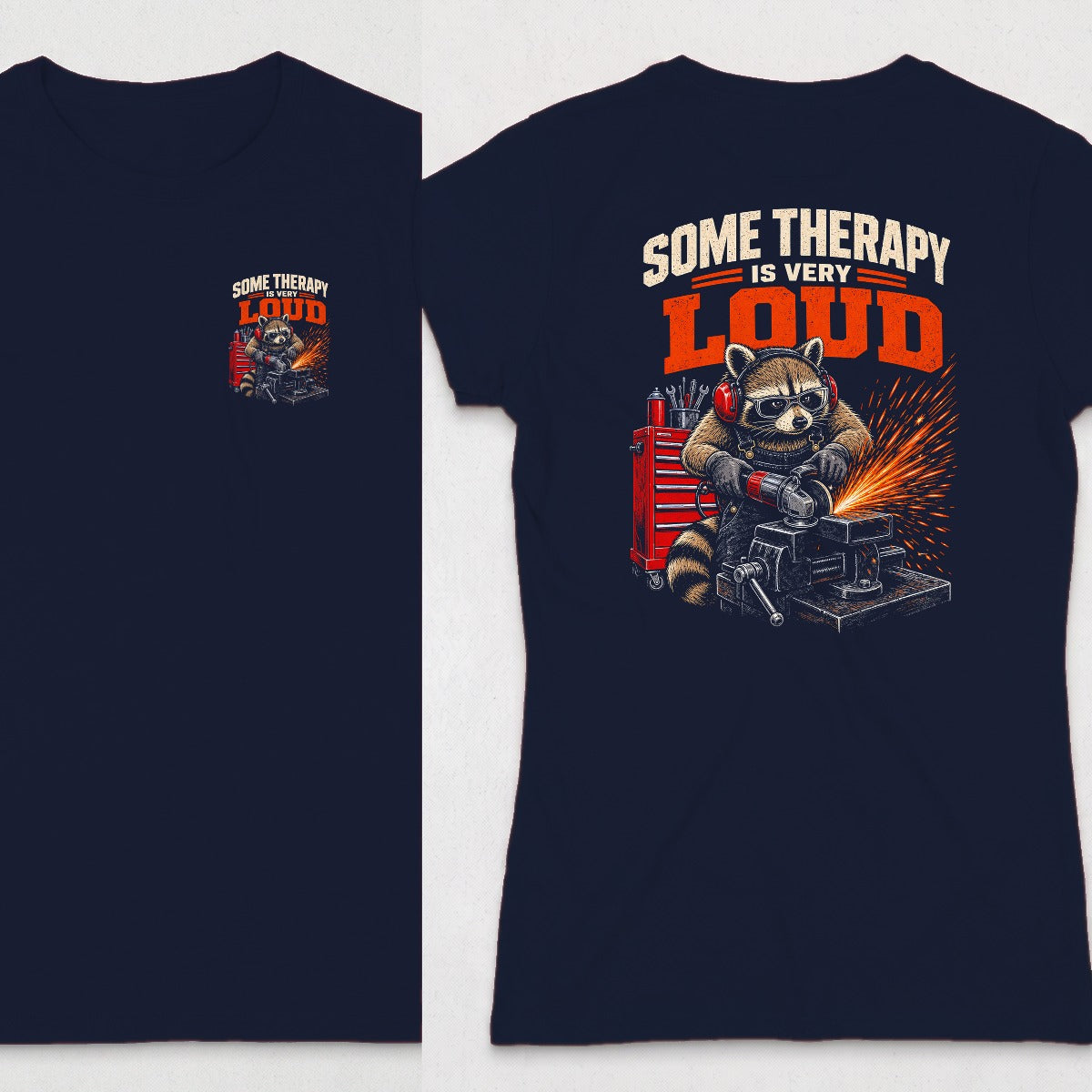 Loud Therapy Raccoon (WOMENS) product image 5