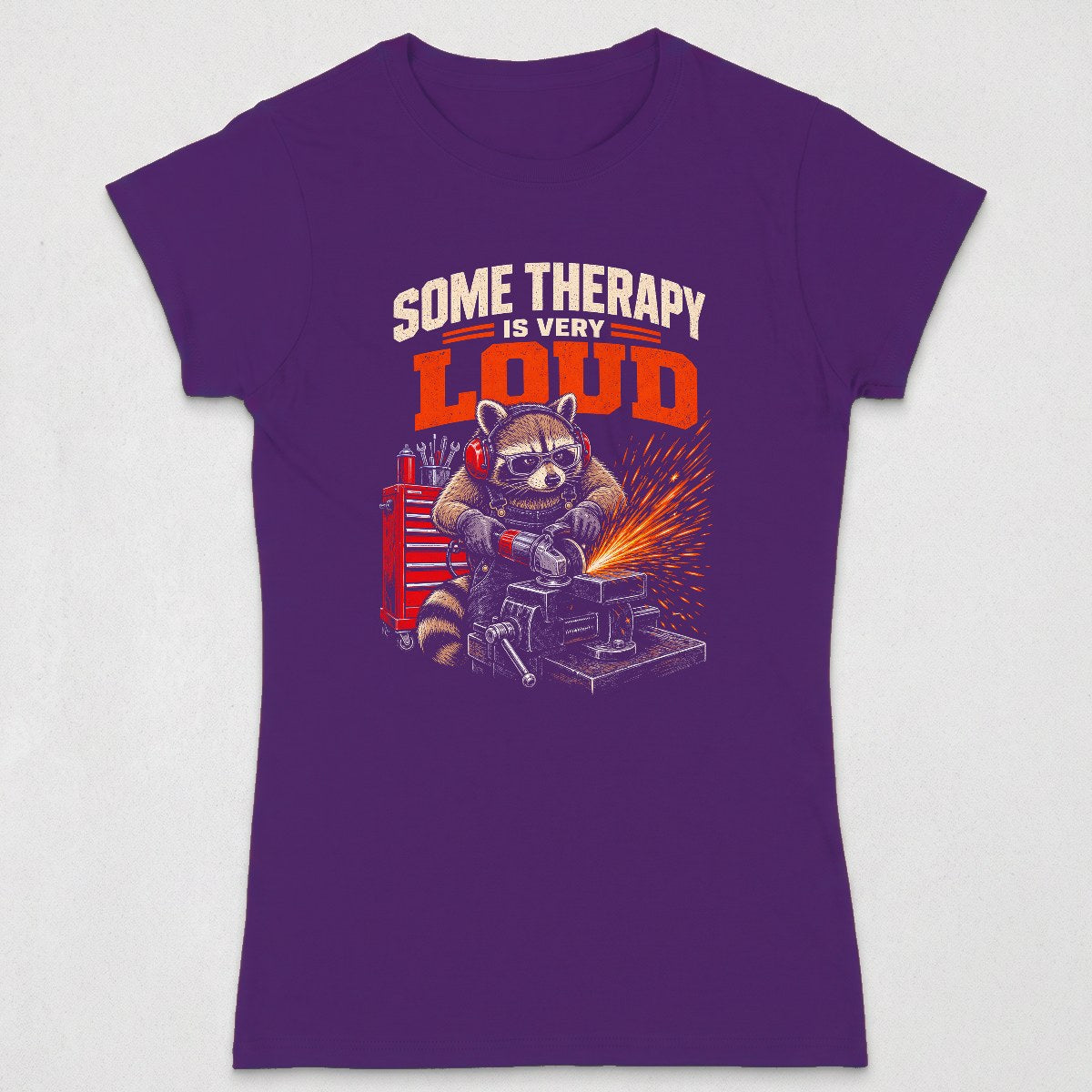 Loud Therapy Raccoon (WOMENS) product image 10