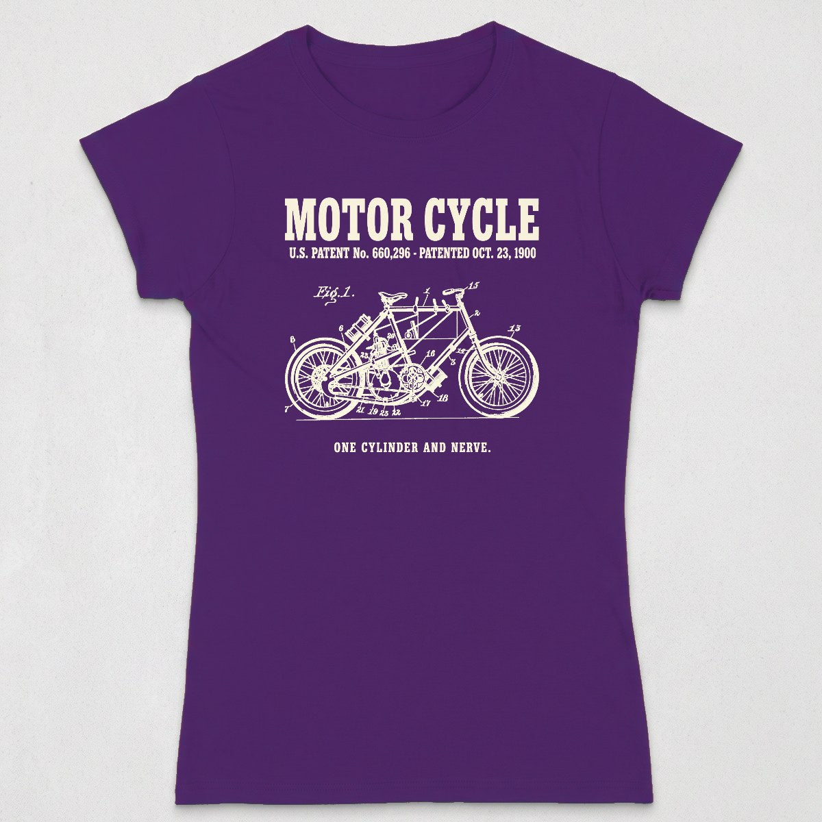 Motor Cycle 1900 Patent (WOMENS) product image 10