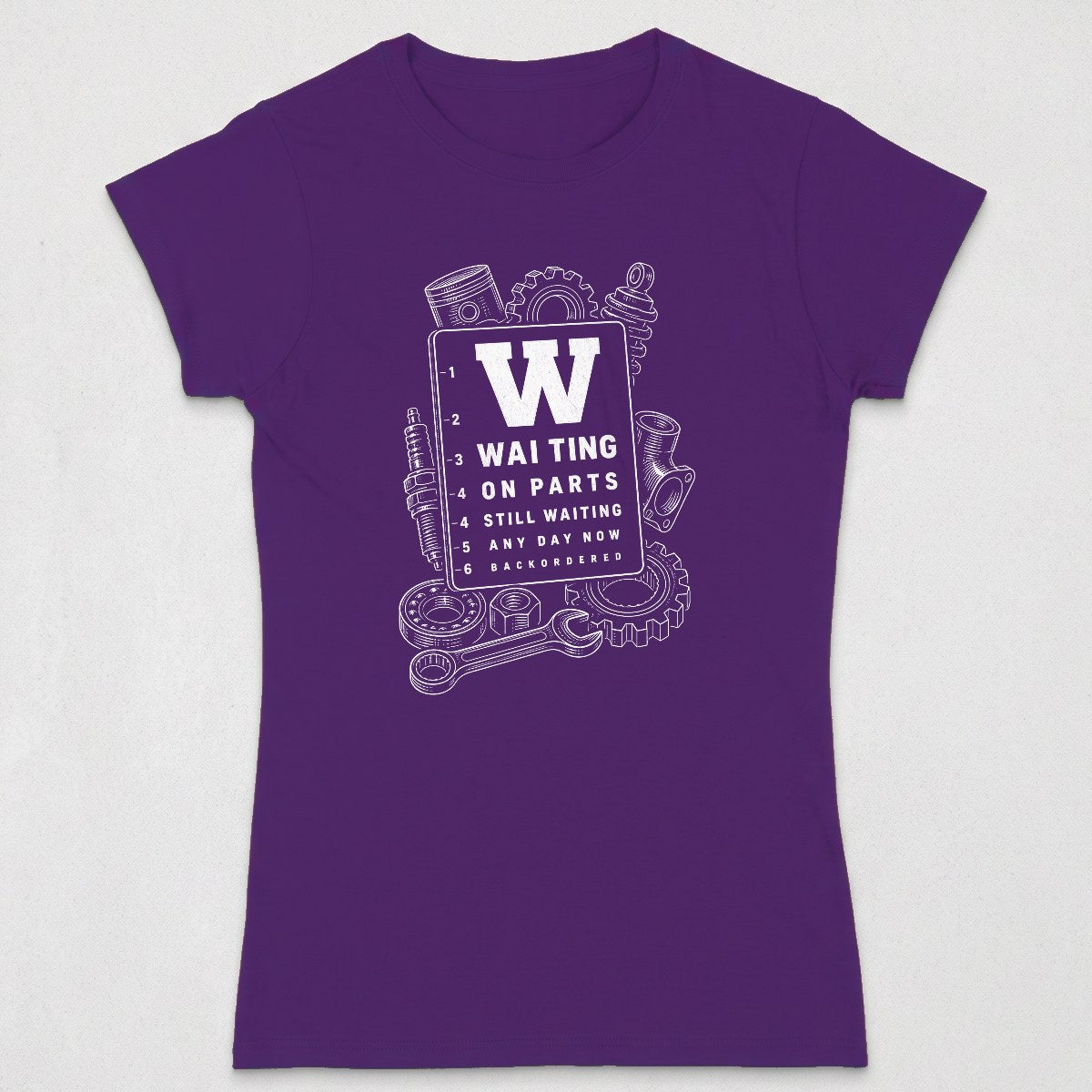 Waiting On Parts Eye Chart (WOMENS) product image 10