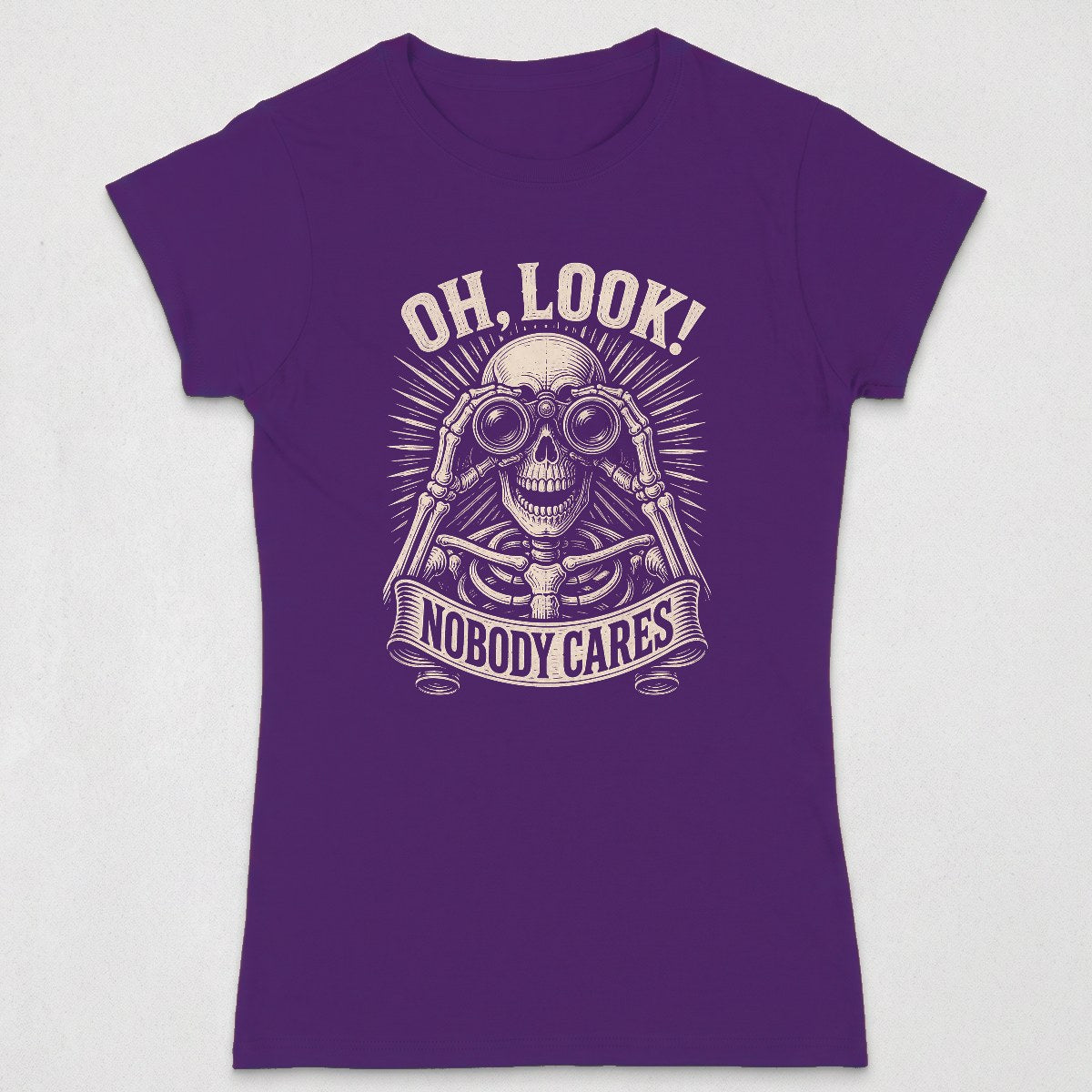 Skeleton Nobody Cares (WOMENS) product image 10