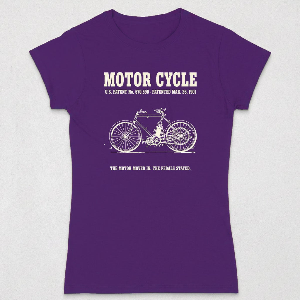 Motor Cycle 1901 Patent (WOMENS) product image 10
