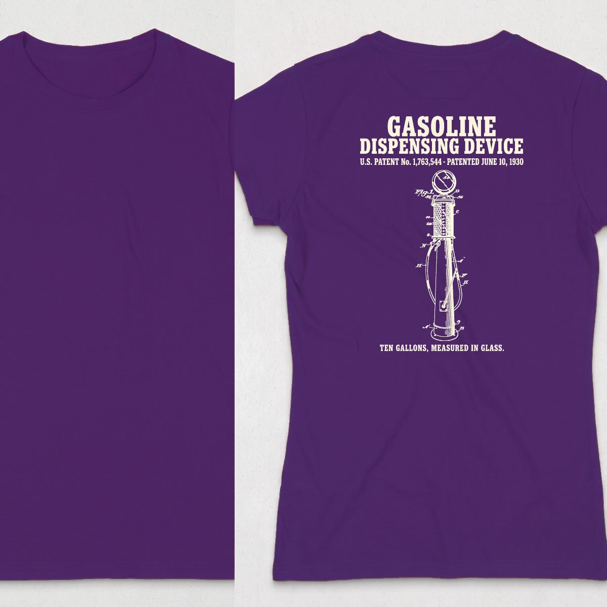 Gasoline Dispensing Device 1930 Patent (WOMENS) product image 12