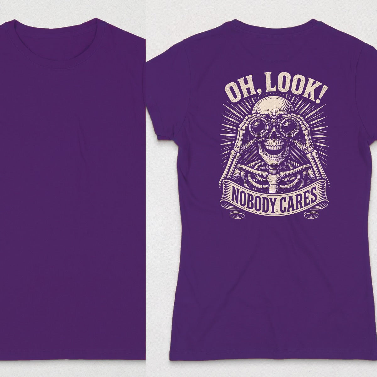 Skeleton Nobody Cares (WOMENS) product image 12