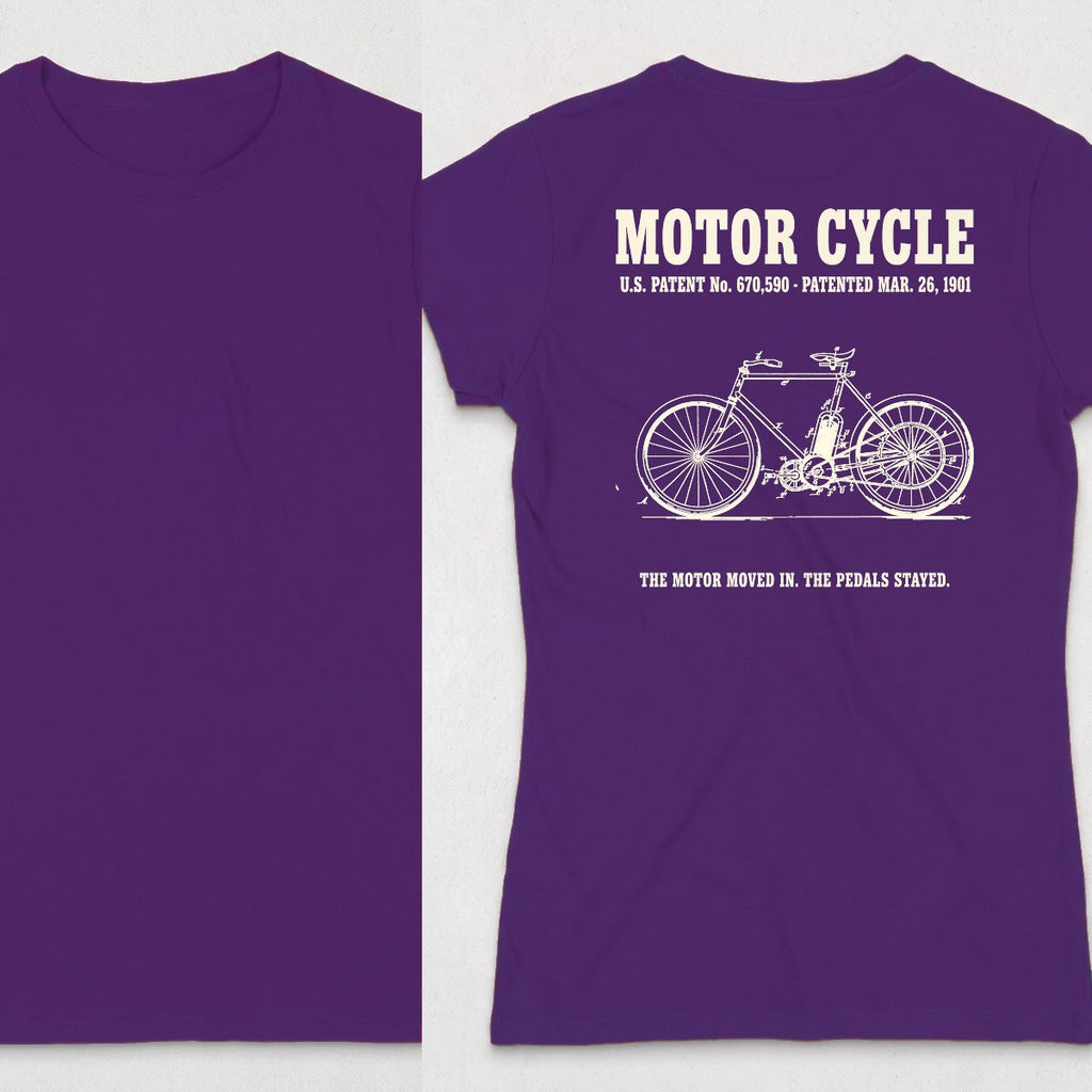 Motor Cycle 1901 Patent (WOMENS) product image 12