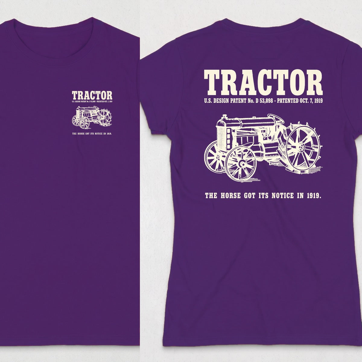 Tractor 1919 Patent (WOMENS) product image 11