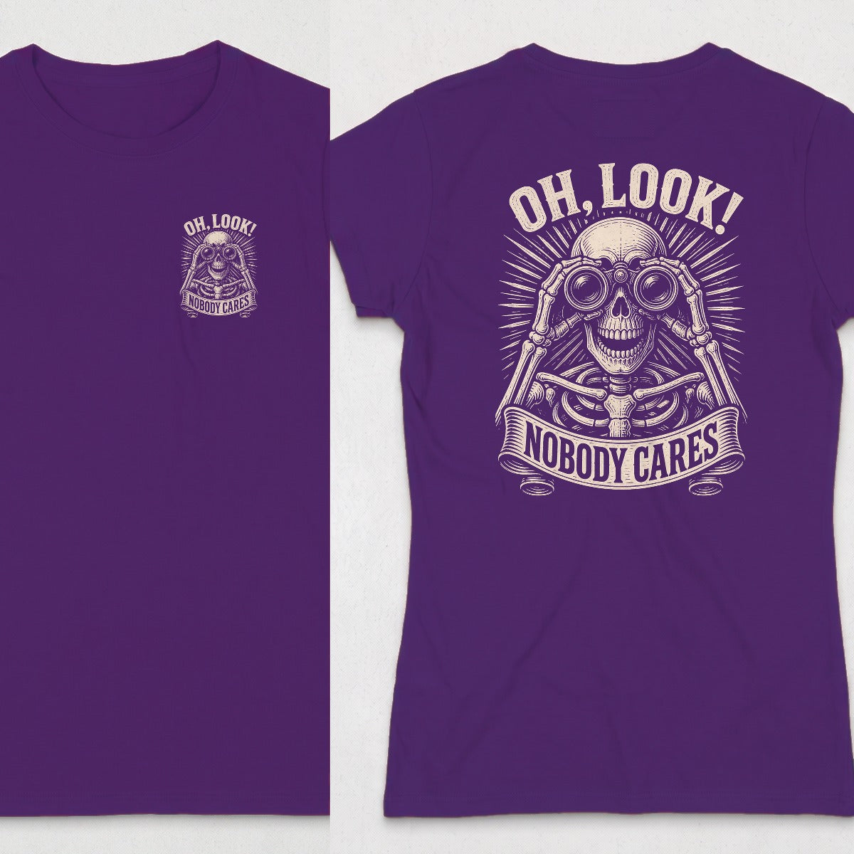 Skeleton Nobody Cares (WOMENS) product image 11