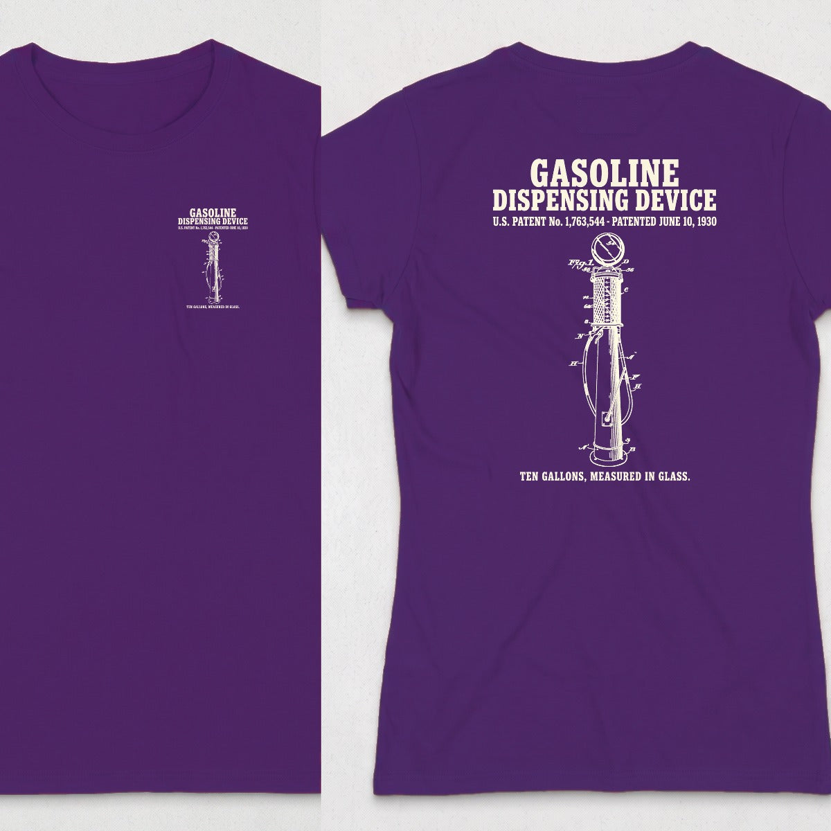 Gasoline Dispensing Device 1930 Patent (WOMENS) product image 11