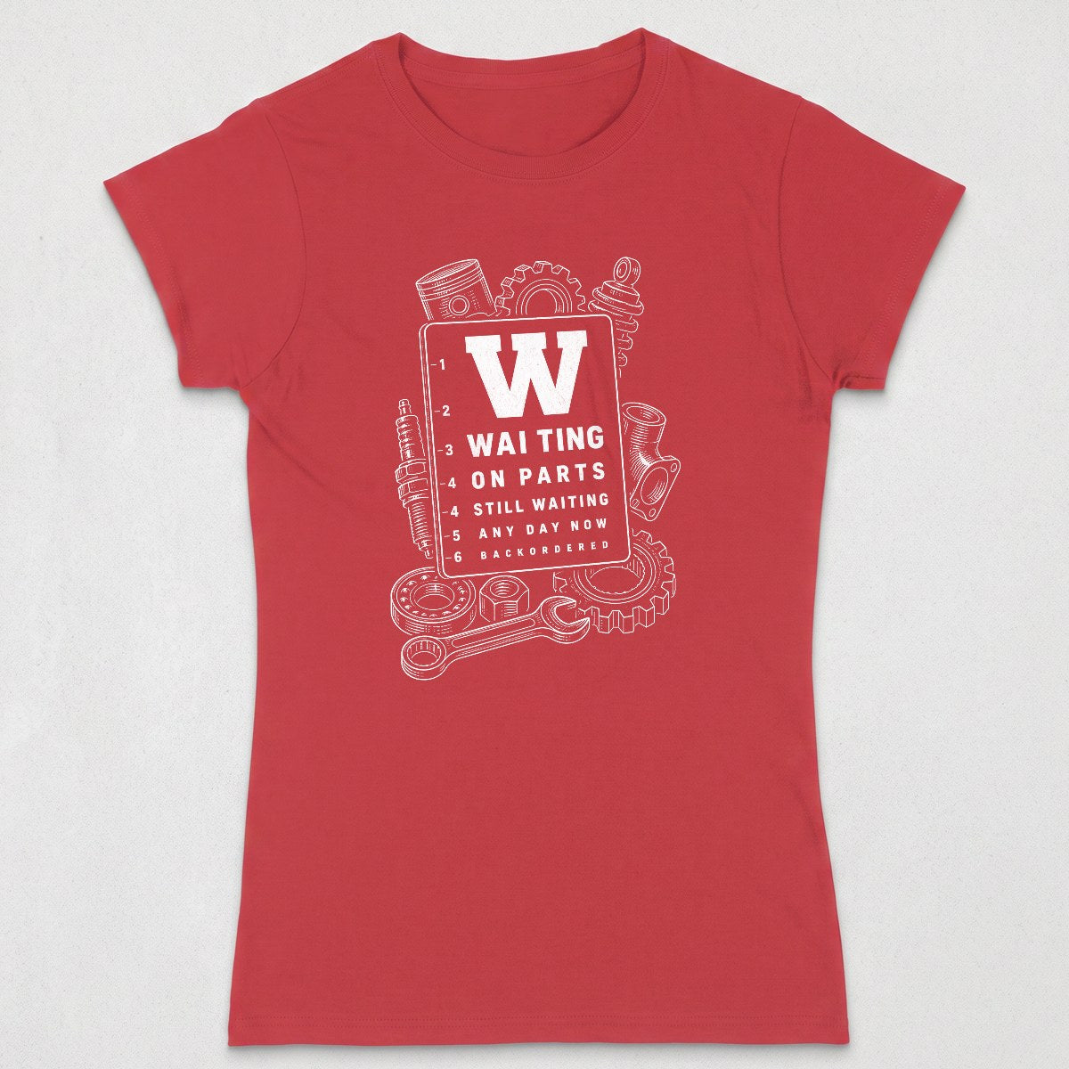 Waiting On Parts Eye Chart (WOMENS) product image 16