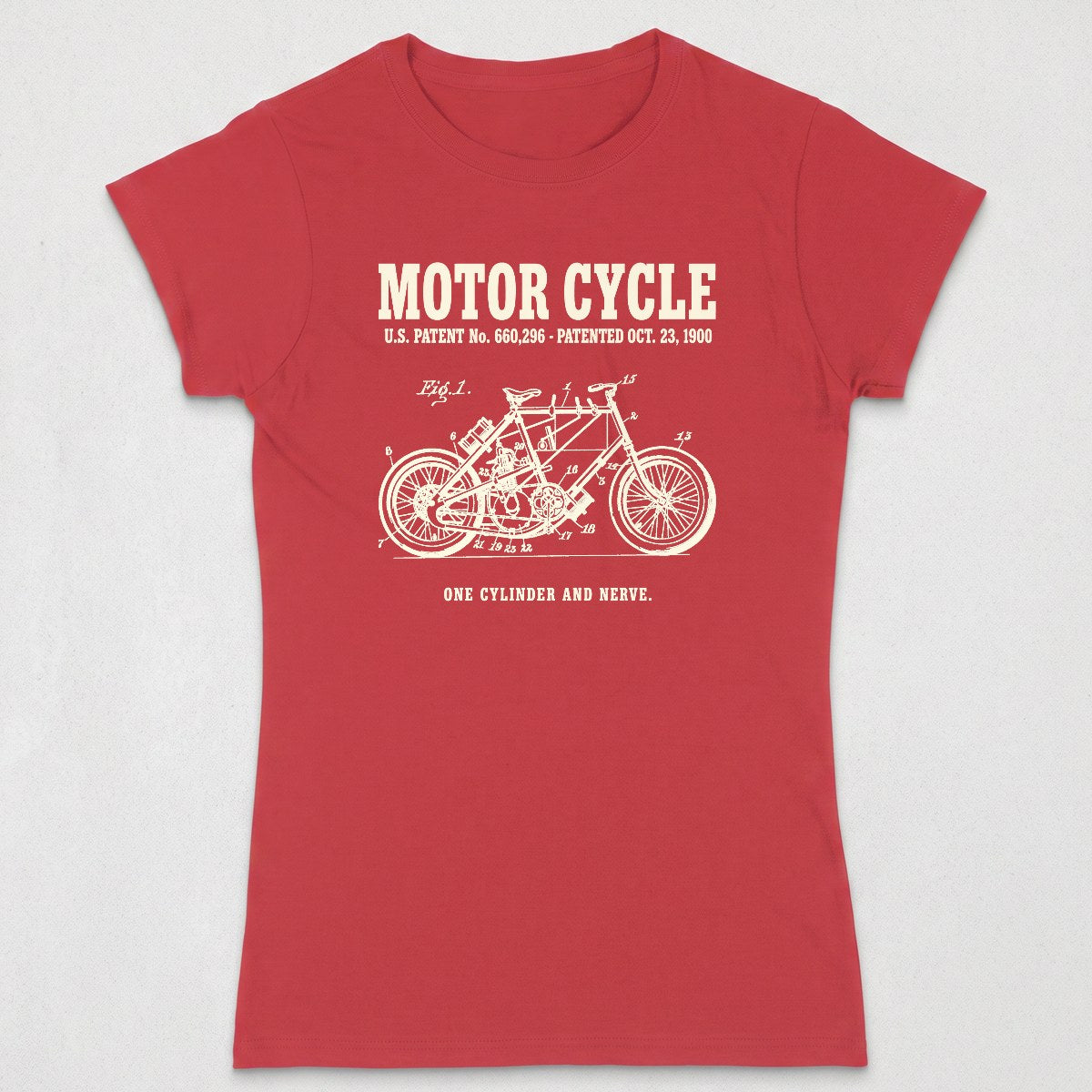 Motor Cycle 1900 Patent (WOMENS) product image 16
