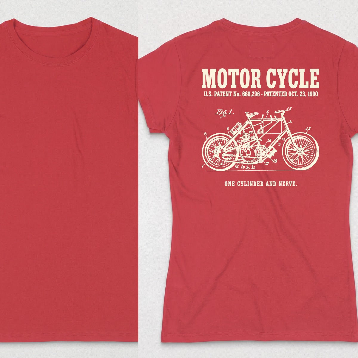 Motor Cycle 1900 Patent (WOMENS) product image 18