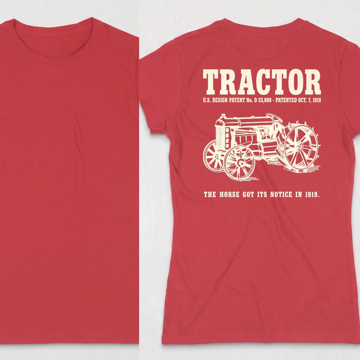 Tractor 1919 Patent (WOMENS) product image 18
