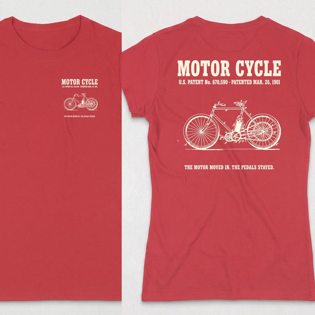 Motor Cycle 1901 Patent (WOMENS) product image 17