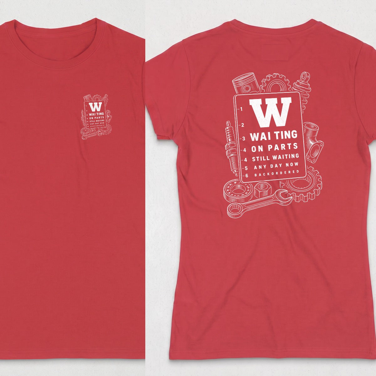 Waiting On Parts Eye Chart (WOMENS) product image 17