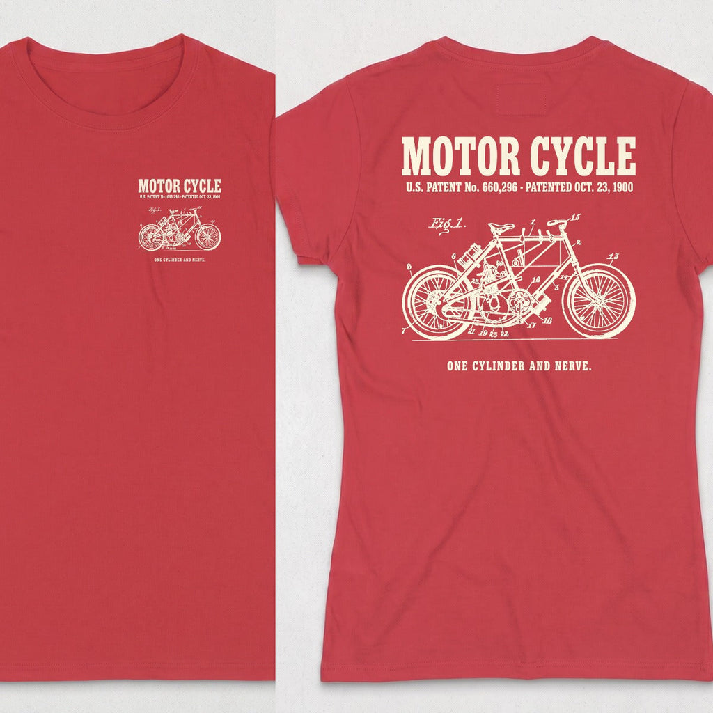 Motor Cycle 1900 Patent (WOMENS) product image 17