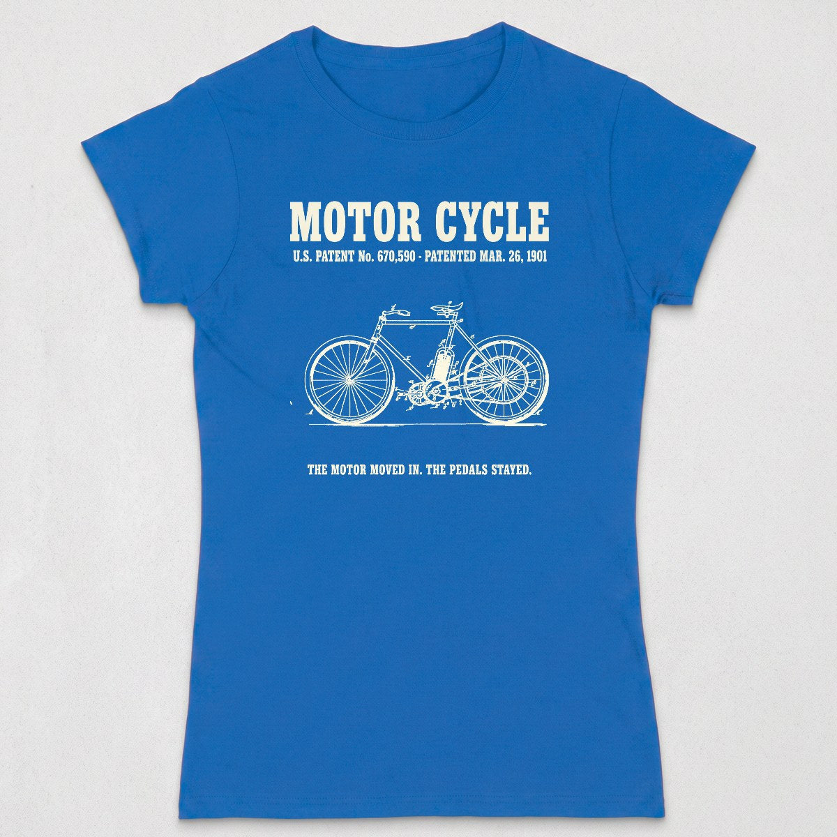 Motor Cycle 1901 Patent (WOMENS) product image 13