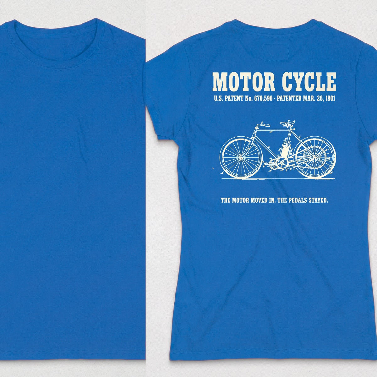 Motor Cycle 1901 Patent (WOMENS) product image 15
