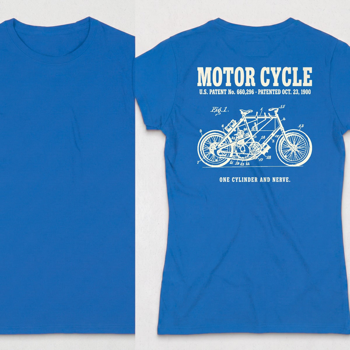 Motor Cycle 1900 Patent (WOMENS) product image 15