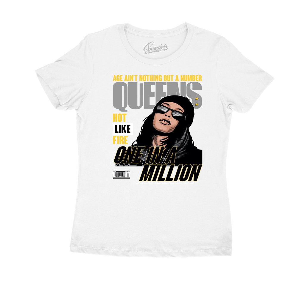 Womens - Laser Orange 3 Queens Million Shirt