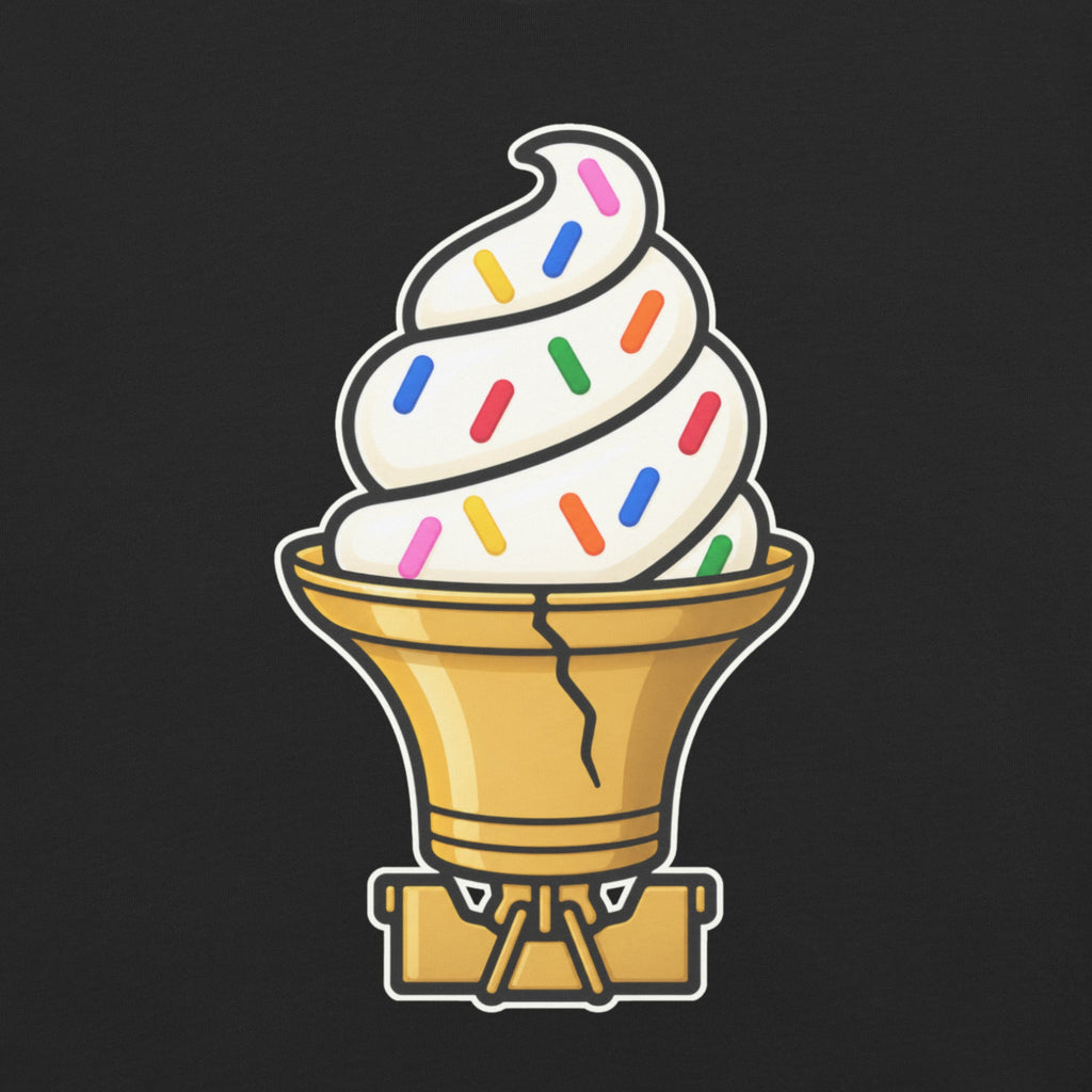 "Liberty Bell Ice Cream Cone with Jimmies" Comfort Colors product image 20