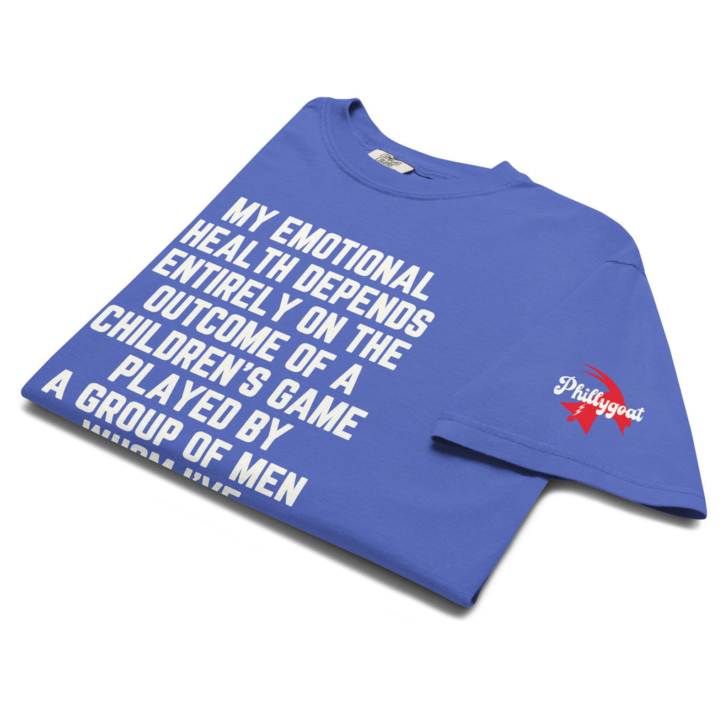 "My Emotional Health Depends on the Phils" Comfort Colors product image 12