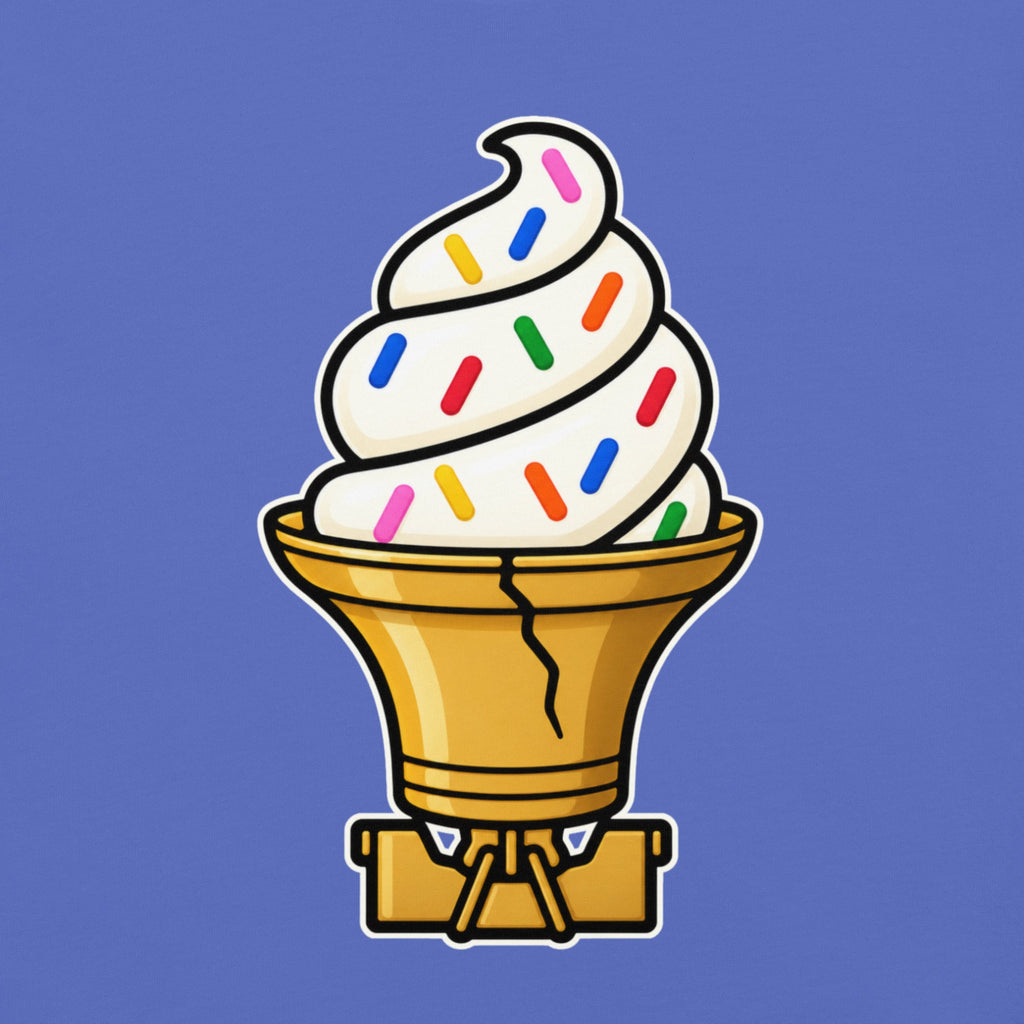 "Liberty Bell Ice Cream Cone with Jimmies" Comfort Colors product image 15