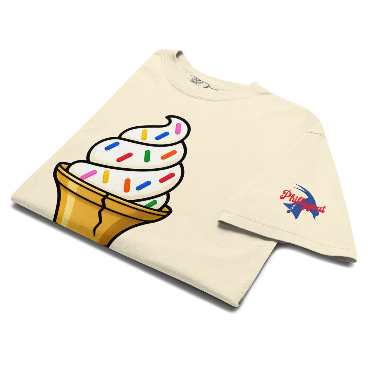 "Liberty Bell Ice Cream Cone with Jimmies" Comfort Colors product image 12