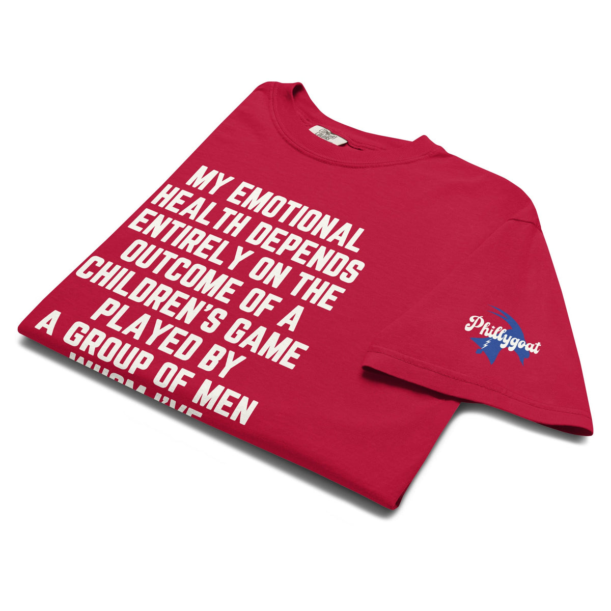 "My Emotional Health Depends on the Phils" Comfort Colors product image 7