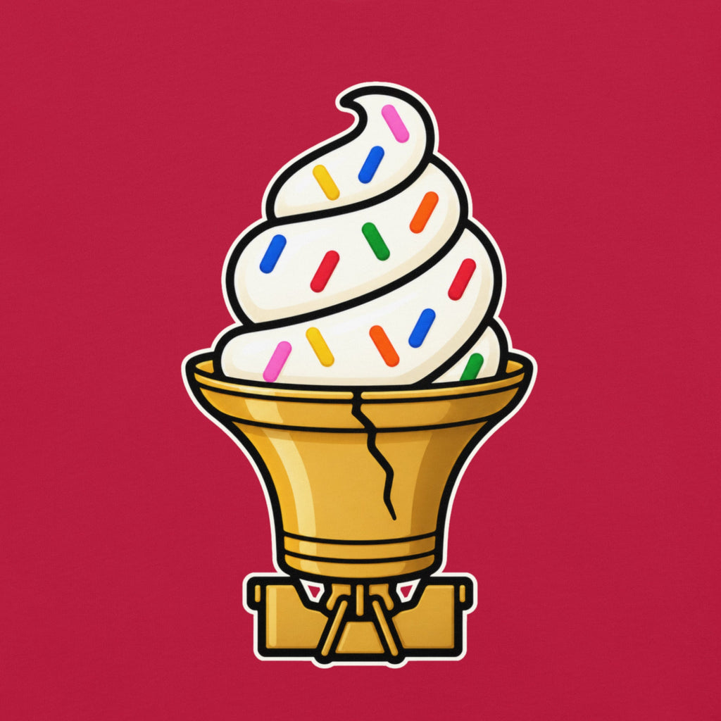 "Liberty Bell Ice Cream Cone with Jimmies" Comfort Colors product image 16