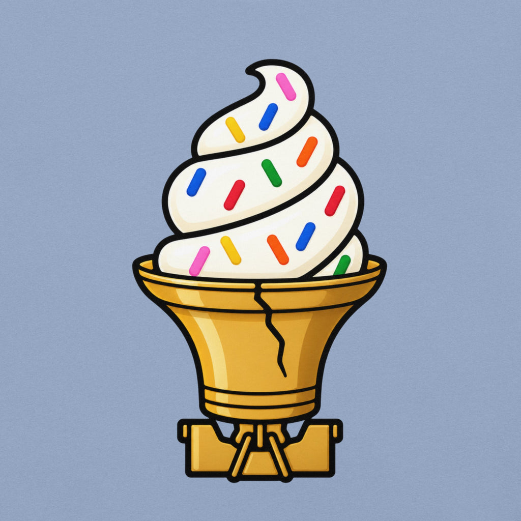 "Liberty Bell Ice Cream Cone with Jimmies" Comfort Colors product image 17