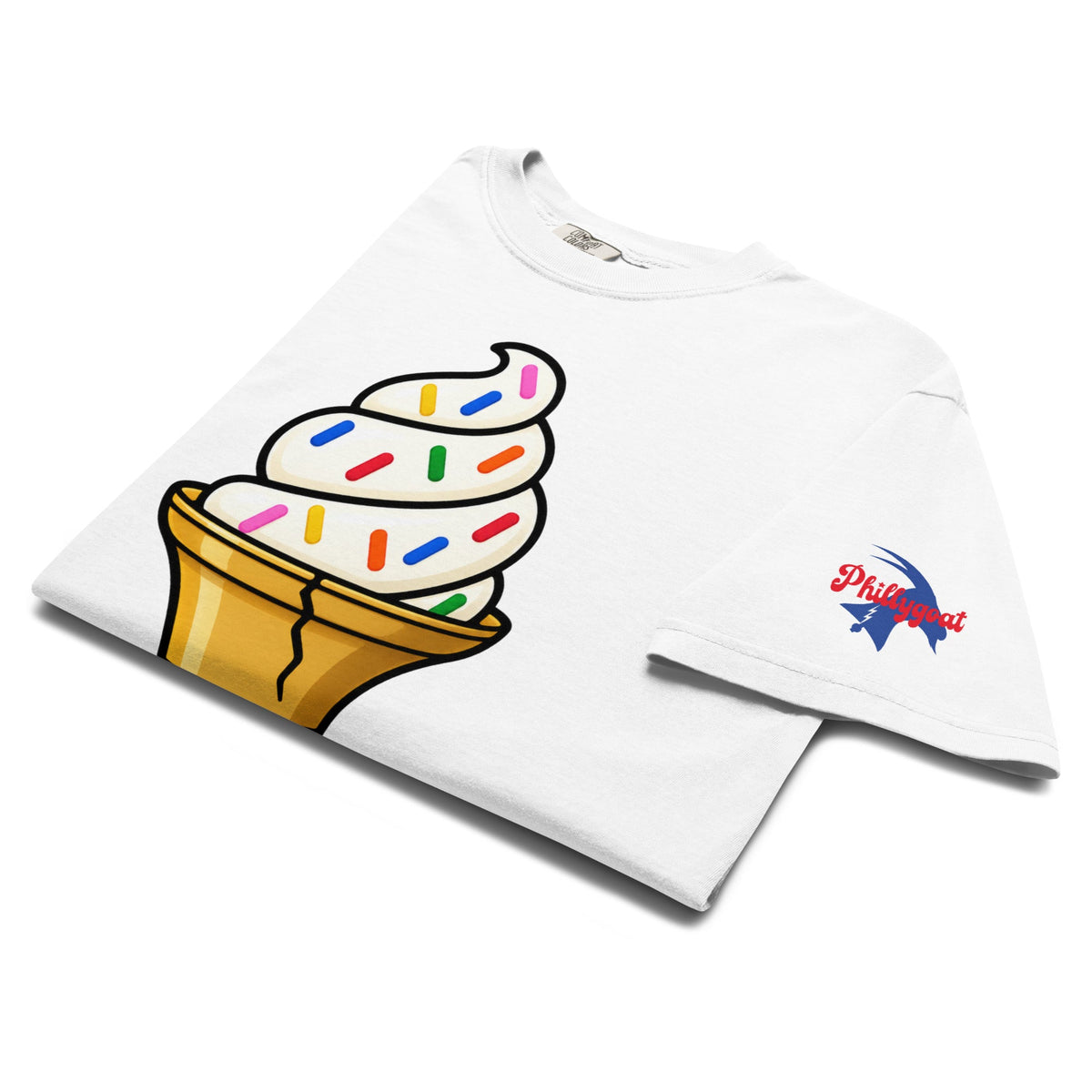 "Liberty Bell Ice Cream Cone with Jimmies" Comfort Colors product image 14