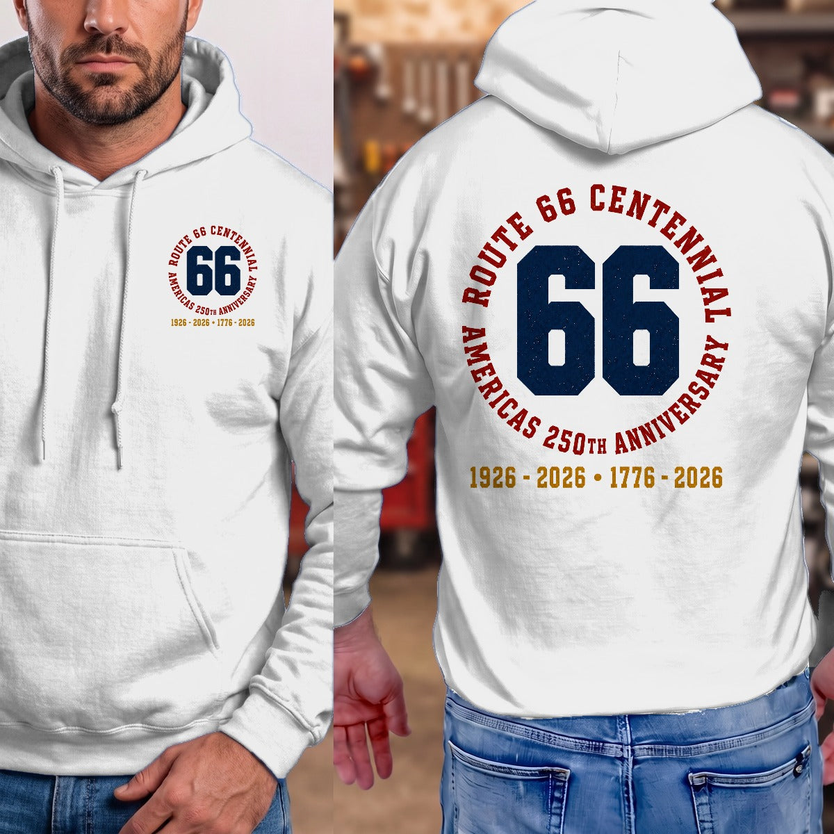 100 | 250 USA 1 Hoodie