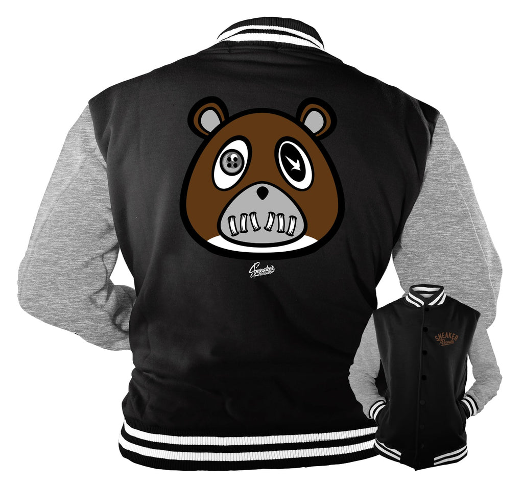 Retro 1 Dark Mocha  ST Bear Jacket