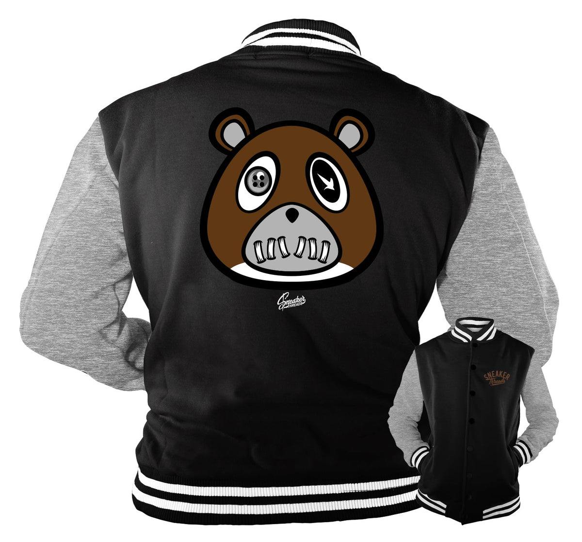 Retro 1 Dark Mocha  ST Bear Jacket